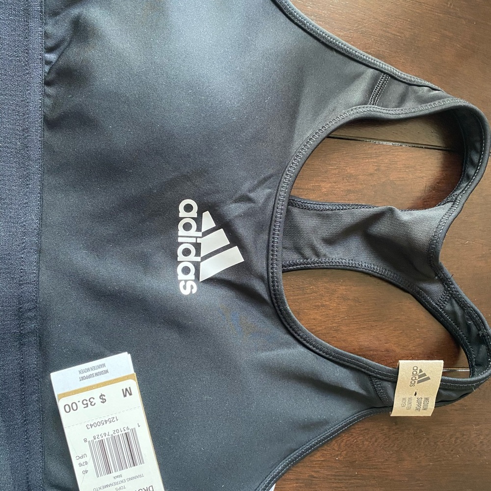 Women’s black Adidas Sports Bra